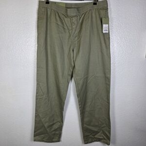 Goodfellow & Co Men’s Green Pull On Pant Vacay Collection Draw String Size L